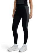 Monogram Stretch Contour Leggings - Black/Anthracite