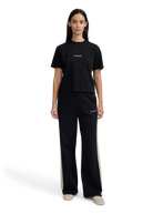 Relaxed Cotton Logo T-Shirt - Black
