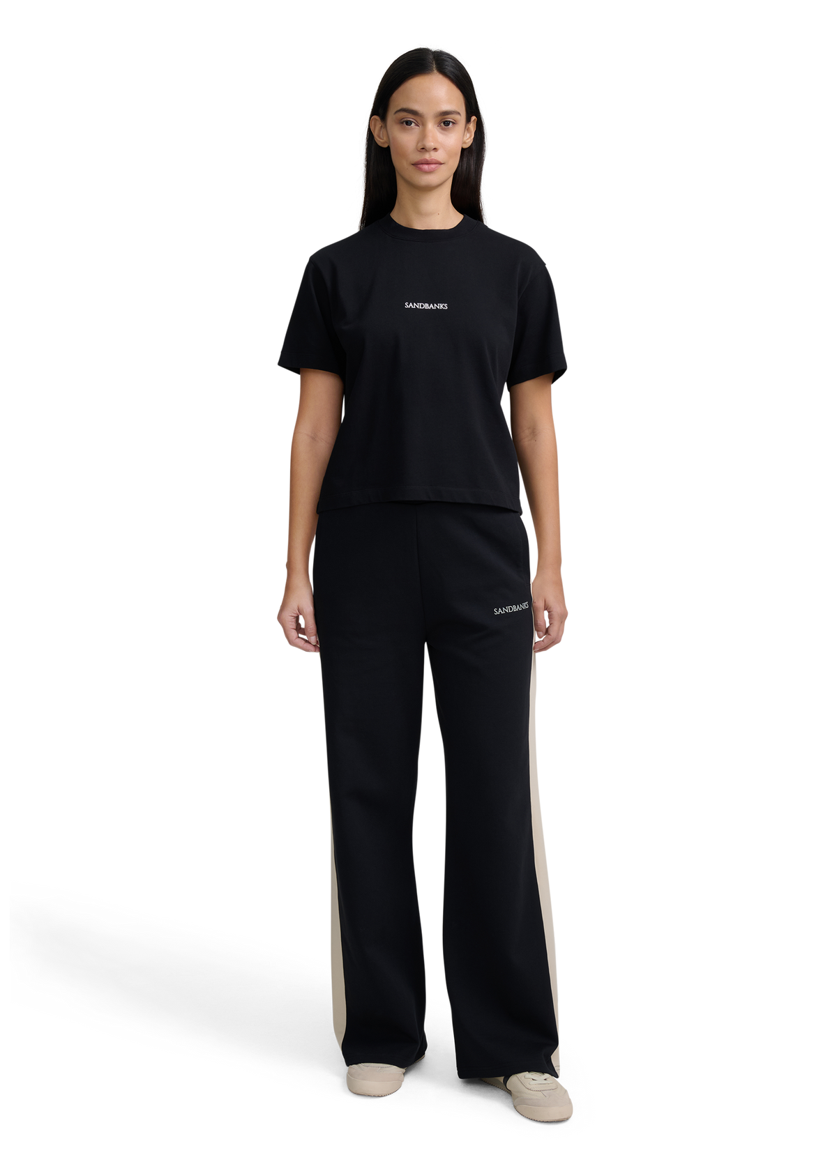 Relaxed Cotton Logo T-Shirt - Black