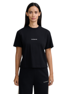 Relaxed Cotton Logo T-Shirt - Black