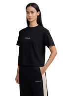 Relaxed Cotton Logo T-Shirt - Black