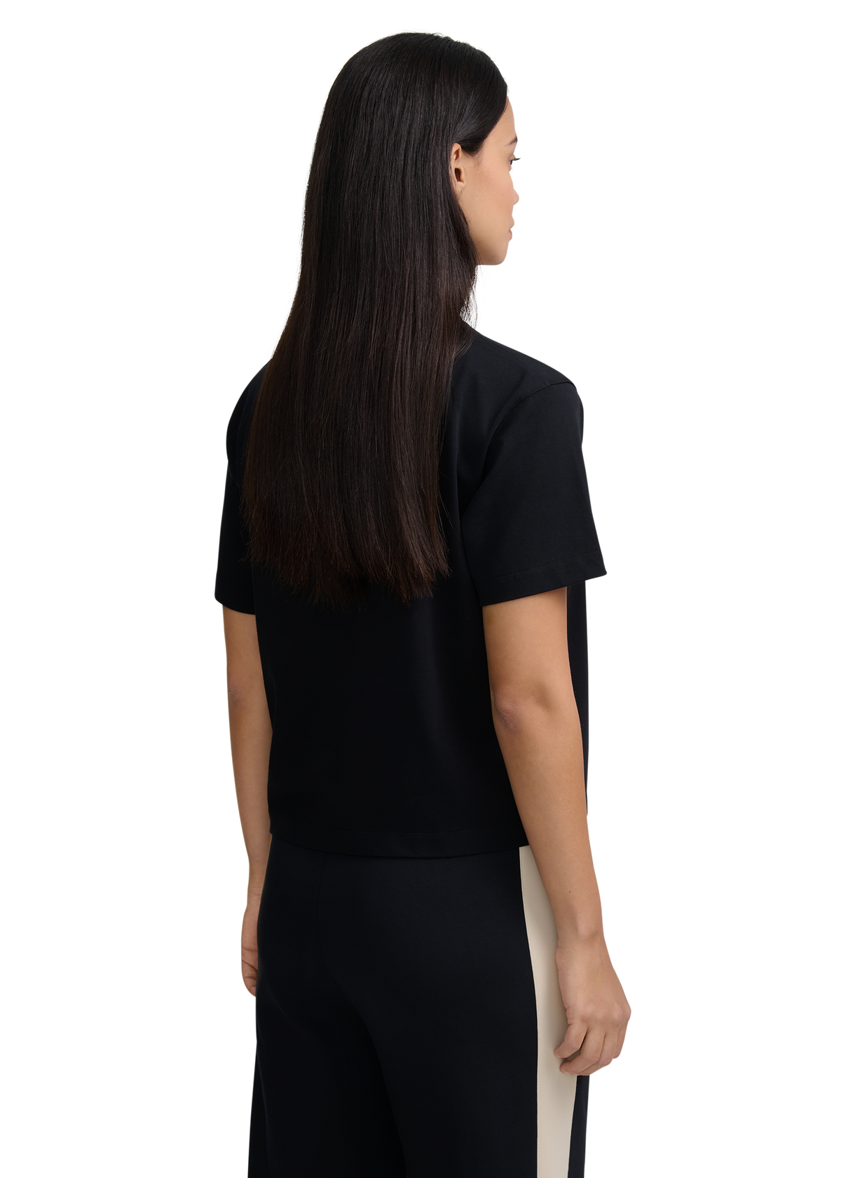 Relaxed Cotton Logo T-Shirt - Black