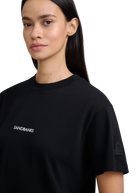 Relaxed Cotton Logo T-Shirt - Black
