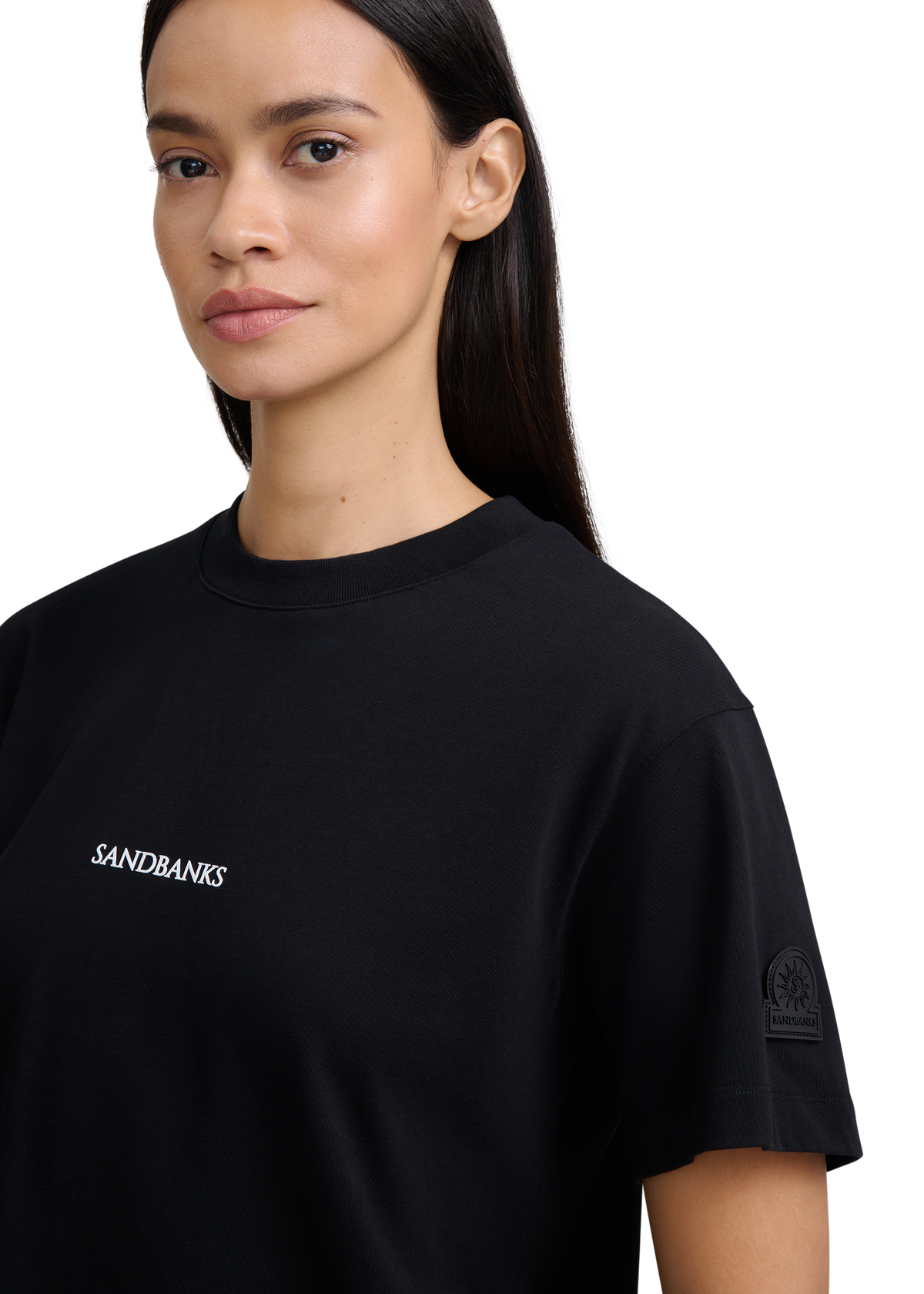 Relaxed Cotton Logo T-Shirt - Black