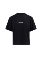 Relaxed Cotton Logo T-Shirt - Black