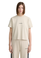 Relaxed Cotton Logo T-Shirt - Stone