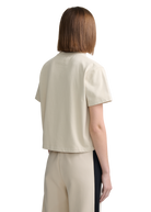 Relaxed Cotton Logo T-Shirt - Stone
