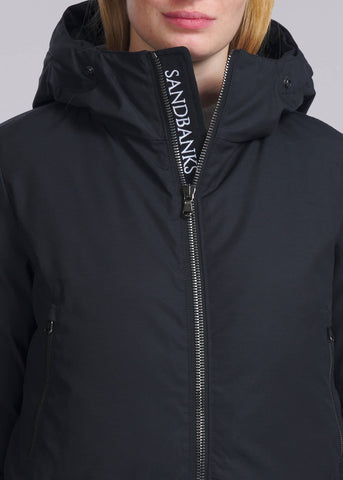 Sandbanks Bay Bomber Jacket - Black - Sandbanks