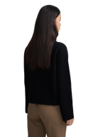 Wool-Cashmere Rollneck Sweater - Black