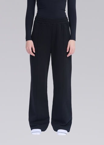 Sandbanks Women's Wide Leg Track Pant - Black