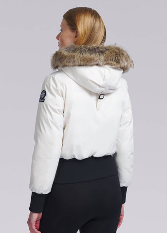 Sandbanks Bay Bomber Jacket - Off-White