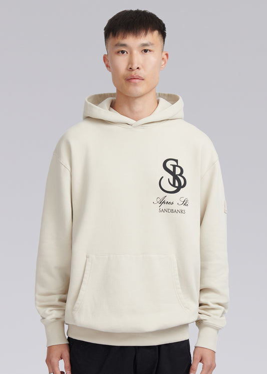 Sandbanks SB Après Ski Hoodie - Stone