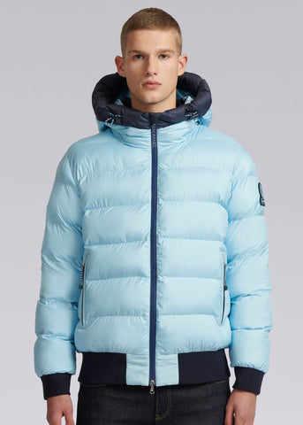 Sandbanks Après Puffer Jacket - Crystal Blue