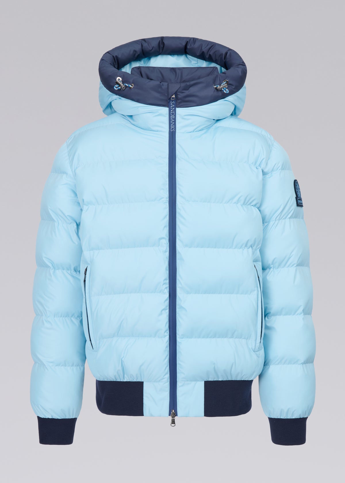 Sandbanks Après Puffer Jacket - Crystal Blue