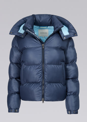 Sandbanks Aurora Puffer Jacket - Navy