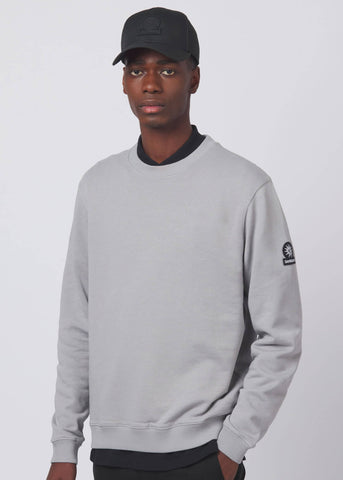 Sandbanks Badge Logo Sweatshirt - Ultimate Grey - Sandbanks