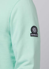 Sandbanks Badge Logo Sweatshirt - Mint - Sandbanks