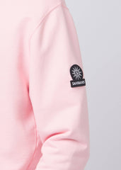 Sandbanks Badge Logo Sweatshirt - Crystal Rose