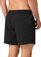 Sandbanks Badge Logo Swim Shorts - Black