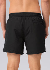 Sandbanks Badge Logo Swim Shorts - Black - Sandbanks