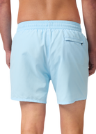 Sandbanks Badge Logo Swim Shorts - Crystal Blue - Sandbanks