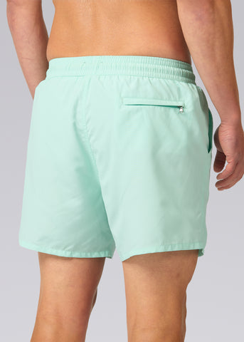 Sandbanks Badge Logo Swim Shorts - Mint