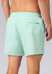 Sandbanks Badge Logo Swim Shorts - Mint (Mid)