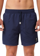 Sandbanks Badge Logo Swim Shorts - Navy - Sandbanks