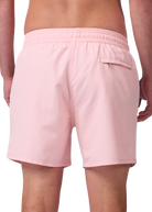 Sandbanks Badge Logo Swim Shorts - Crystal Rose - Sandbanks