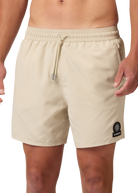 Sandbanks Badge Logo Swim Shorts - Stone