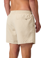 Sandbanks Badge Logo Swim Shorts - Stone