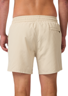 Sandbanks Badge Logo Swim Shorts - Stone