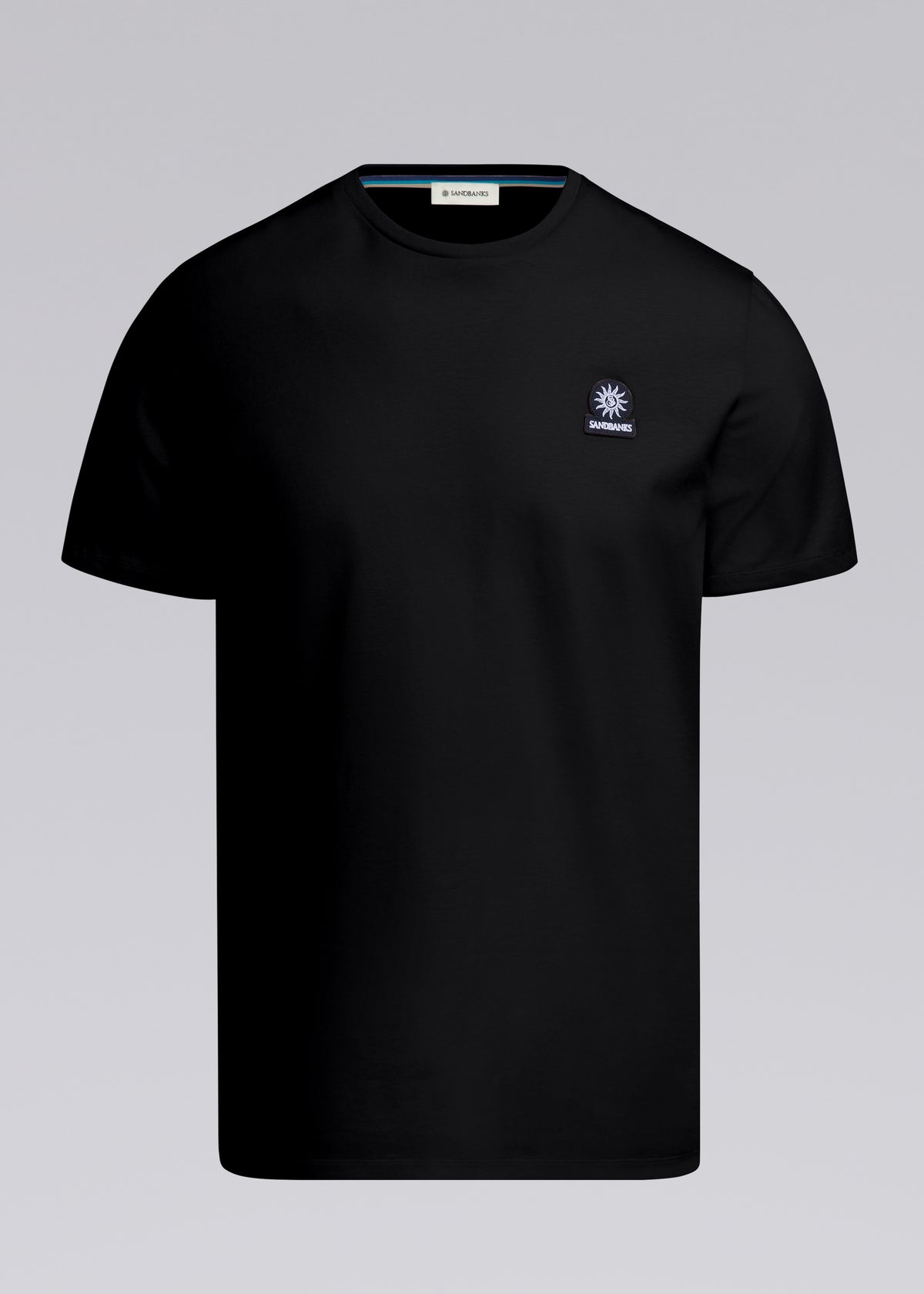 Sandbanks Badge Logo T-Shirt - Black