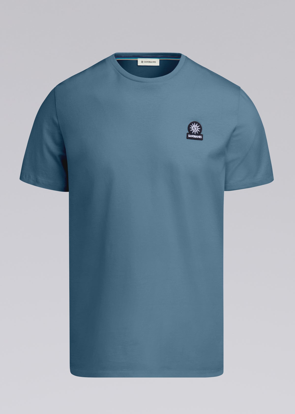 Sandbanks Badge Logo T-Shirt - Teal