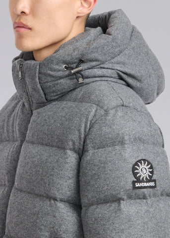 Sandbanks Banks Puffer Jacket - Cashmere