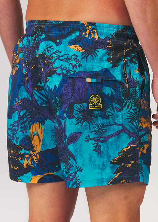 Sandbanks Exotic Swim Shorts - Multi coloured