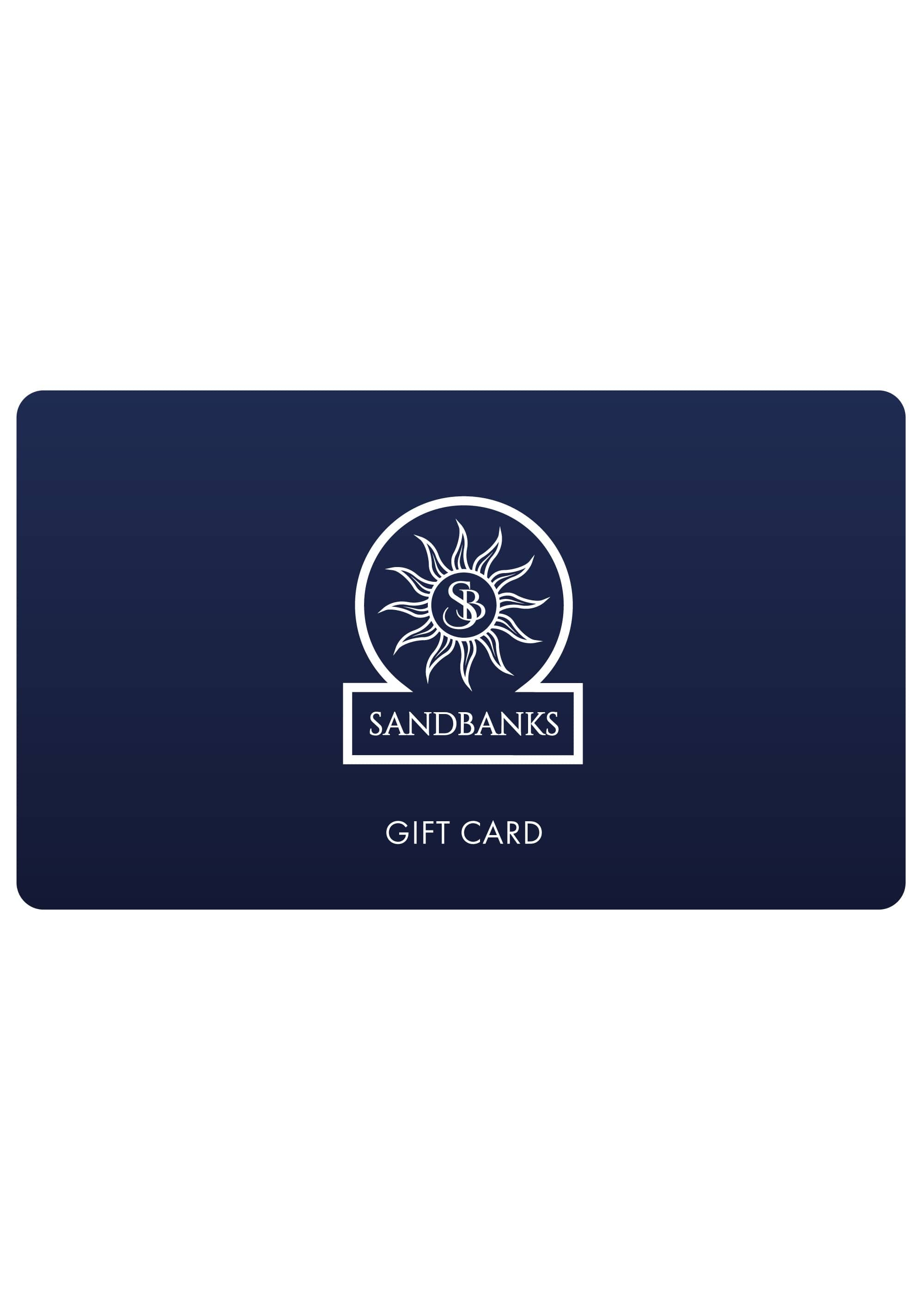 Gift Card - Sandbanks