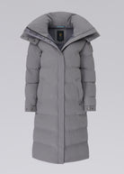 Sandbanks Haven Oversized Long Puffer - Light Grey - Sandbanks