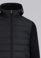Sandbanks Outlander Polar Fleece Hooded Hybrid Jacket - Black - Sandbanks