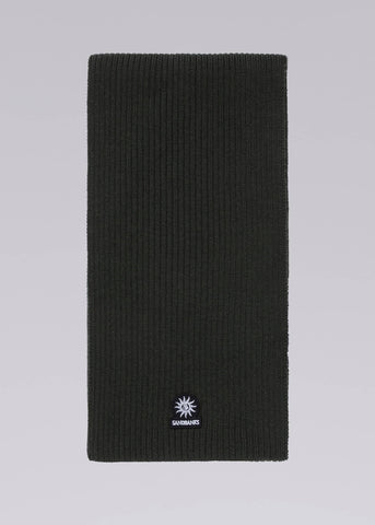 Sandbanks Badge Logo Scarf - Khaki