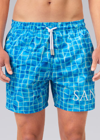 Sandbanks Mosaic Poolside Swim Shorts