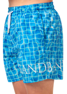 Sandbanks Mosaic Poolside Swim Shorts - Sandbanks