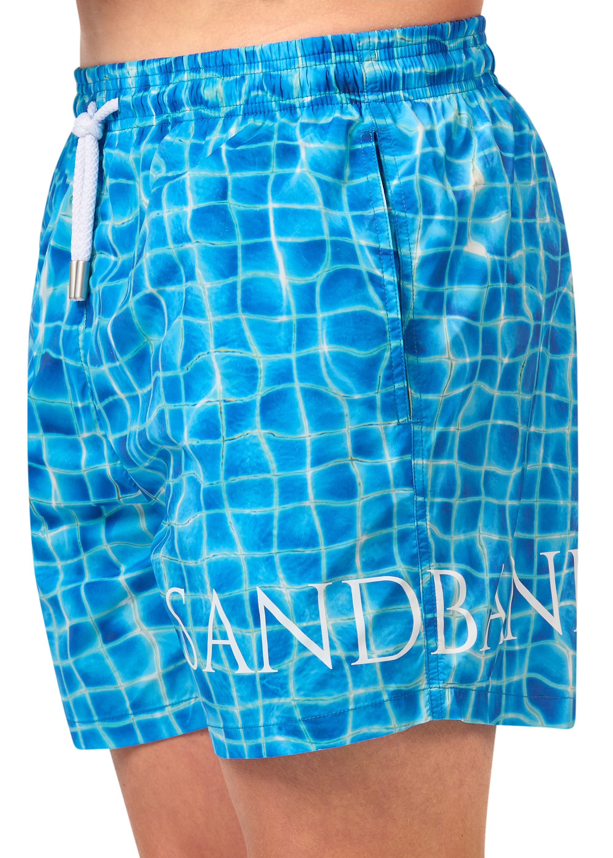 Sandbanks Mosaic Poolside Swim Shorts - Sandbanks