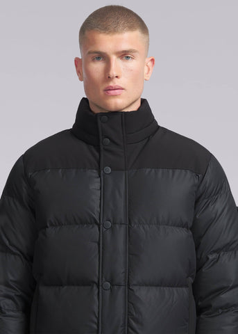 Sandbanks Peninsula Puffer Jacket - Black