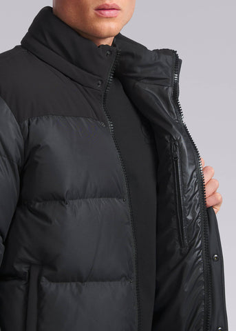 Sandbanks Peninsula Puffer Jacket - Black