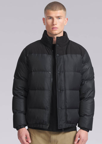 Sandbanks Peninsula Puffer Jacket - Black