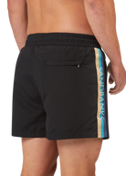 Sandbanks Retro Swim Shorts - Black - Sandbanks