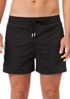 Sandbanks Retro Swim Shorts - Black - Sandbanks