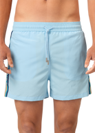 Sandbanks Retro Swim Shorts - Crystal Blue - Sandbanks
