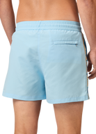 Sandbanks Retro Swim Shorts - Crystal Blue - Sandbanks